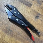 Stanley Proto 291XL 7-15/32" Straight Jaw Locking Pliers Black Epoxy New. Fixed Price $23.75.