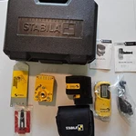 Stabila LA-2PL Line Laser Level + 210 Receiver Kit Tripod Mount Case Clean. Fixed Price $299.95.
