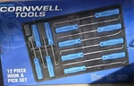 New Cornwell Tools Piece Hook & Pick Set CTG812HPS. Fixed Price $119.99.