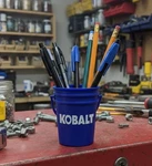 Mini Kobalt Bucket 3D Printed Container Holder For Pencils Tools And Screws. Fixed Price $15.99.