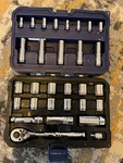 Kobalt 24-PIECE Standard (sae) Metric Polished Chrome Mechanics Tool Set. Fixed Price $35.00.