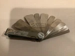 Proto Precision Feeler Gauge Set, 25 Pc J000AA .0015-.040 Thk.. Fixed Price $22.99.