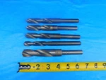 Lot Hss Silver Deming Twist Drill Bits 33/64 - 25/32 Vermont Usa Reduced Shank. Fixed Price $53.99.