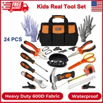 24 Pcs Kids Real Set With Bag Boys Small Hand Kit Children. Fixed Price $46.52.