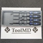 Snap-on Usa New 4PC Power Blue Soft Grip Seal Removal Set SGSR104AMB. Fixed Price $219.95.