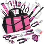 Pink Tool Kit 219PIECES Home Repairing Set Household With Wide Mou. Fixed Price $85.15.