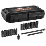 Vevor Impact Sockets Set 18PCS 6-POINT 3/8" Drive Bit Ratchet Tool Kit Case. Fixed Price $27.63.