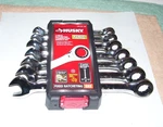 New Husky Ratcheting Sae Combination Wrench Set 7 Piece 1005 665 288. Fixed Price $29.18.