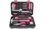 Apollo Tools General 39-PIECE (with Long Nose Pliers + Wrench), Pink. Fixed Price $50.06.