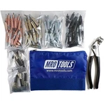 K-series Deluxe Cleco Sheet Metal Fastener Kit W/mesh Carry Bag (K2MSTR). Fixed Price $161.01.