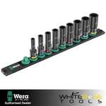 Wera Impact Socket Set Deep 3/8" Drive 9PC 9661 Magnetic Rail Impaktor Imperial. Fixed Price $134.47.