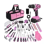 Kingtool 267-PIECE Kit Set Pink With 21V Crodless Power .... Fixed Price $143.80.