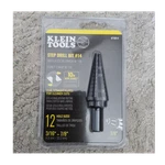 Klein Tools KTSB14 #14 Step Drill Bit 3/16-7/8 In, 12 Hole Sizes, 3/8 Shank. Fixed Price $22.00.