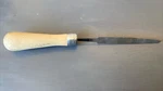 Vintage Nicholson Warding Bastard 9" File With Wood Handle Made Usa. Fixed Price $7.95.