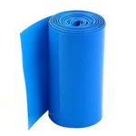 Uxcell 2METERS 85MM Width Pvc Heat Shrink Wrap Tube Blue For 18650 Battery Pack. Fixed Price $12.99.