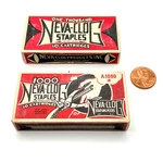 Neva-clog Staples For Stapling Pliers 2 Vtg Boxes A1000 Mid Century Usa Made. Fixed Price $24.95.