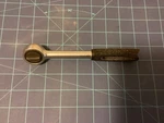 Vintage Easco 72 1108 3/8 Drive Round Ratchet. Fixed Price $10.00.