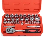 Juego Llaves Vaso 34 Piezas 3/8", M Trico Sae Con Carraca Y Extensi Estuche. Fixed Price $51.99.