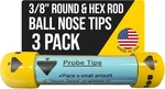 T&t Tools Standard Replacement Tips For 3/8" Soil Probe Pack, Multicolor. Fixed Price $33.98.