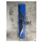 4-PIECE Steel Pry Bar Set Black Handles With Blue Plastic Storage Case. Fixed Price $60.00.