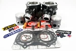 Bpratv Yamaha Banshee 350 66MM Top End Rebuild Kit Prox Pistons Bearings Cometic. Fixed Price $364.44.
