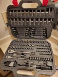 Husky 134 Piece Mechanics Tool Set - 1/4", 3/8", & 1/2" Drive. Fixed Price $69.99.