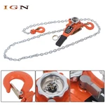 0.75 Ton Manual Lever Hoist With 10 Ft G80 Chain, 1650 Lbs Capacity, Durable. Fixed Price $44.59.