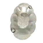 Vintage Continental Hand Wrought 572 Silver Lock 3D Leaves Tray 13 X 7.75 Inch. Fixed Price $23.78.
