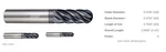 Helical 82592 - 6 Flute, Ball End Mill For Steels, Cast Iron, Titanium. Fixed Price $30.00.