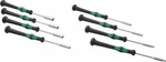 Wera 8 Piece 2.5 To 6MM Electronic Nutdriver Set Solid Shaft, Ergonomic Handle. Fixed Price $55.96.