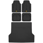 Bdk Usa By Cat Automotive Heavy Duty Floor Mats With Rear Cargo Tr. Fixed Price $99.42.