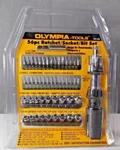 Olympia Tools Pc Ratchet Socket Bit Set Nip 29-356 BRCS5-GB6. Fixed Price $16.79.