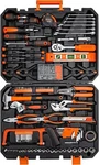 Cartman 168 Piece Socket Wrench Auto Repair/household Tool Combination, Orange. Fixed Price $69.95.
