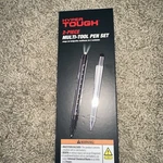 Hyper Tough 2-PIECE Multi-tool Pen Set Includes L736C Batteries Black New Box. Fixed Price $10.00.