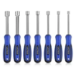 Wotahi 7-PIECE Sae Nut Driver Set 3/16, 1/4, 5/16, 11/32, 3/8, 7/16, 1/2 In.... Fixed Price $32.39.