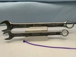 Kobalt 2PC Spline Drive Combination Wrenches- 1/2IN./13MM & 11/16IN./17MM Purple. Fixed Price $8.00.