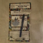 Ultra-punch Needle Set, 3 Tips (l, M, S), Threader, Instruction Book, Tool. Fixed Price $22.99.