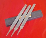 Nos 3 Pieces Grobet 10" Mill Bastard American Pattern File, Usa Open Box. Fixed Price $33.00.