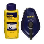 Irwin 1932883 Strait-line Blue Fast Retrieve Chalk & Reel Set 4 Oz. (pack Of 3). Fixed Price $35.78.
