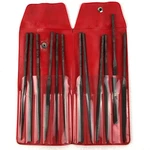 Vtg Nicholson 12 Pc. Set Round Handle Needle 37755 Xf 6 1/4" Rhn Usa. Fixed Price $44.99.