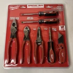 Milwaukee 48-22-0145 7PC. Electrician's Hand Tool Set. Fixed Price $85.99.
