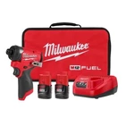 Milwaukee Tool M12 Fuel 1/4" Hex Impact Driver Kit. Fixed Price $299.00.