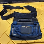 Magnogrip Magnetic Tool Pouch Blue Black Fabric Multi-pocket. Fixed Price $11.00.