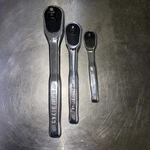 Craftsman CMMT81749 1/2 CMMT81748 3/8 CMMT81747 1/4 Pc. Chrome Ratchet Set. Fixed Price $34.99.