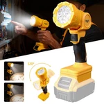Cisivis Cordless Led Flashlight Work For Dewalt 20V Battery 120 Rotating. Fixed Price $13.99.