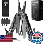 Wobank Multitool, 33-IN-1 Stainless Steel Pliers With Screwdriver Sle. Fixed Price $107.48.