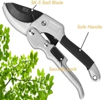 Garden Clippers Professional SK-5 Steel Pruning Shears Anvil Hand Pruners. Fixed Price $12.98.