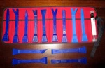 Bojo Platinum 14 Pc. Nylon/plastic Composite Pry And Scraper Tool Set W /pouch. Fixed Price $34.80.