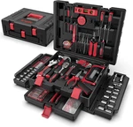 Kit De Herramientas Para El Hogar Con Caj - 379 Piezas Port Til Completo. Fixed Price $112.41.
