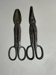 Vintage Wiss A-12 Sheers Inch Forged Shears & Lakeside Tin Snips Tools. Fixed Price $13.18.